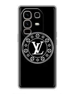 Чехол для Infinix Note 50 Pro Plus с картинкой «LV — печать стиля»