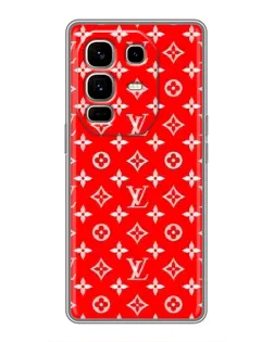 Чехол для Infinix Note 50 Pro Plus с картинкой «Яркий паттерн LV»