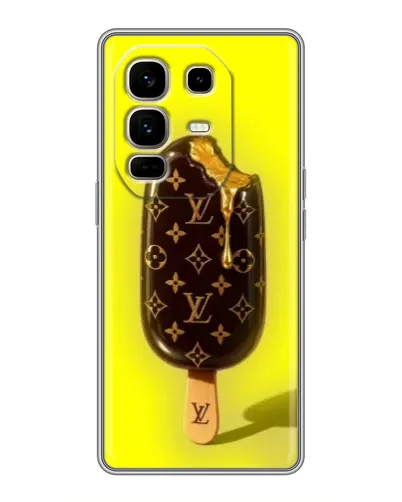 Чехол для Infinix Note 50 Pro Plus с картинкой «Мороженое от LV»
