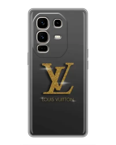 Чехол для Infinix Note 50 Pro Plus с картинкой «Градиент Louis Vuitton»