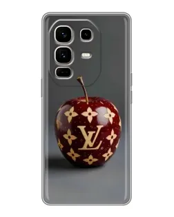 Чехол для Infinix Note 50 Pro Plus с картинкой «Красное яблоко LV»