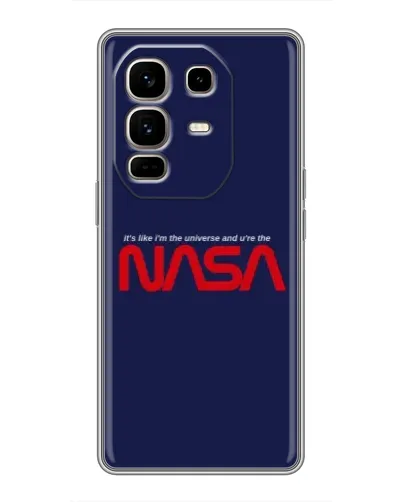 Чехол для Infinix Note 50 Pro Plus с картинкой «NASA — глубокий космос»