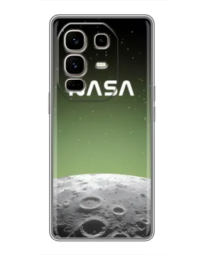 Чехол для Infinix Note 50 Pro Plus с картинкой «NASA — лунный градиент»