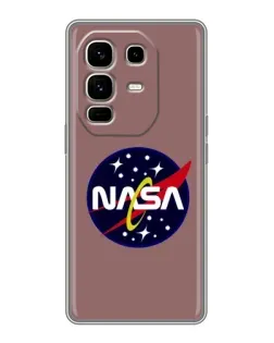 Чехол для Infinix Note 50 Pro Plus с картинкой «NASA — ретро космос»