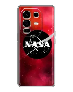 Чохол для Infinix Note 50 Pro Plus з картинкою «NASA — червона туманність»