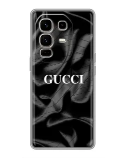 Чохол для Infinix Note 50 Pro Plus з картинкою «Gucci — шовкові хвилі»