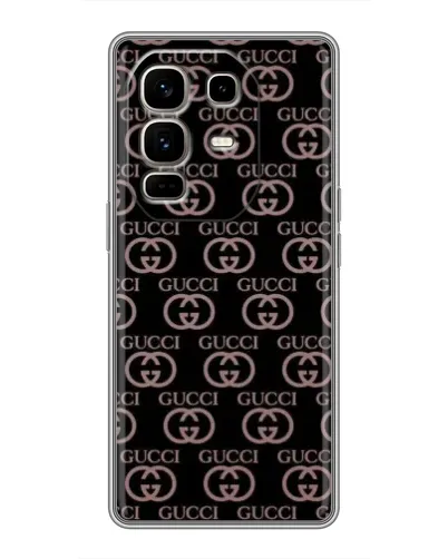 Чохол для Infinix Note 50 Pro Plus з картинкою «Класична монограма Gucci»