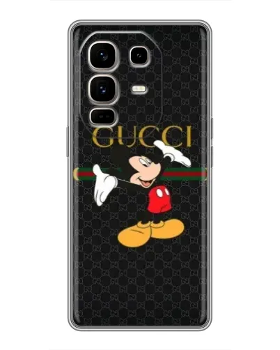Чохол для Infinix Note 50 Pro Plus з картинкою «Міккі Маус Gucci»