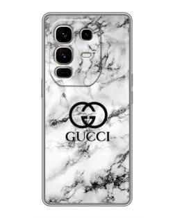 Чохол для Infinix Note 50 Pro Plus з картинкою «Gucci — мармуровий шик»