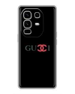 Чохол для Infinix Note 50 Pro Plus з картинкою «Gucci — червоний градієнт»