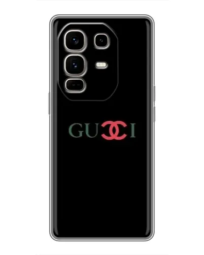 Чохол для Infinix Note 50 Pro Plus з картинкою «Gucci — червоний градієнт»