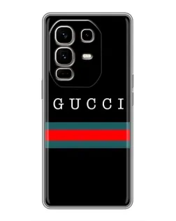 Чохол для Infinix Note 50 Pro Plus з картинкою «Gucci — червоний пояс»