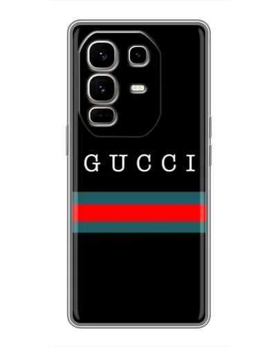 Чохол для Infinix Note 50 Pro Plus з картинкою «Gucci — червоний пояс»
