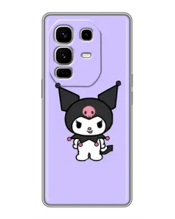 Чохол для Infinix Note 50 Pro Plus з картинкою «Kuromi — ніжний фіолетовий»