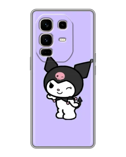 Чохол для Infinix Note 50 Pro Plus з картинкою «Класична Kuromi» Чохол для Infinix Note 50 Pro Plus з картинкою «Класична Kuromi»
