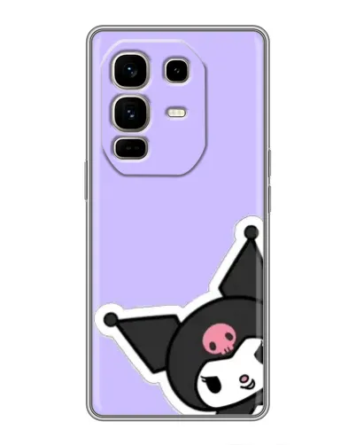 Чохол для Infinix Note 50 Pro Plus з картинкою «Кумедна Kuromi» Чохол для Infinix Note 50 Pro Plus з картинкою «Кумедна Kuromi»