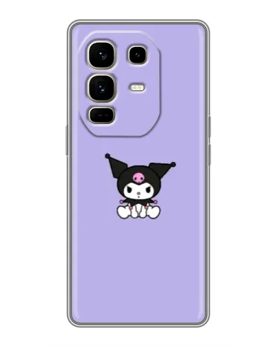 Чохол для Infinix Note 50 Pro Plus з картинкою «Kuromi — фіолетовий мінімалізм» Чохол для Infinix Note 50 Pro Plus з картинкою «Kuromi — фіолетовий мінімалізм»