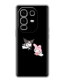 Чохол для Infinix Note 50 Pro Plus з картинкою «My Melody та Kuromi»