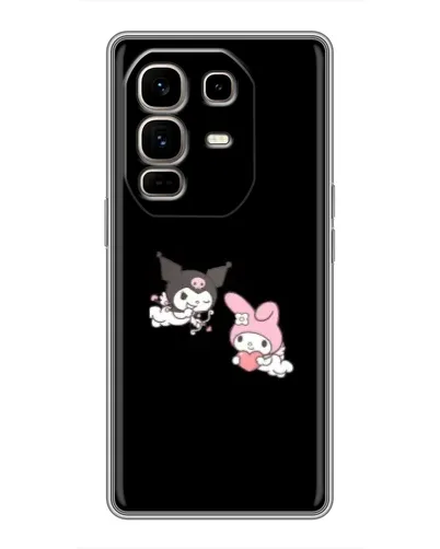Чохол для Infinix Note 50 Pro Plus з картинкою «My Melody та Kuromi» Чохол для Infinix Note 50 Pro Plus з картинкою «My Melody та Kuromi»
