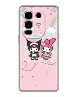 Чохол для Infinix Note 50 Pro Plus з картинкою «My Melody та Kuromi»