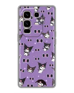 Чохол для Infinix Note 50 Pro Plus з картинкою «Kuromi — патерн»