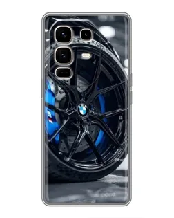 Чохол для Infinix Note 50 Pro Plus з картинкою «Колесо BMW зблизька»