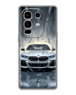 Чохол для Infinix Note 50 Pro Plus з картинкою «BMW у світлі фар»