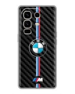 Чохол для Infinix Note 50 Pro Plus з картинкою «Емблема BMW та карбон»