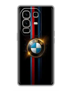 Чохол для Infinix Note 50 Pro Plus з картинкою «BMW M-Power неон»