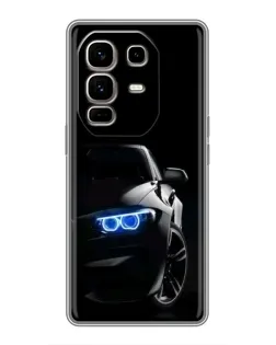Чохол для Infinix Note 50 Pro Plus з картинкою «BMW — нічний погляд»
