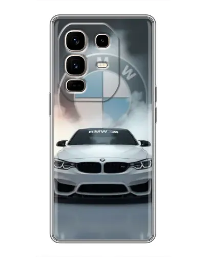 Чохол для Infinix Note 50 Pro Plus з картинкою «BMW в білому диму» Чохол для Infinix Note 50 Pro Plus з картинкою «BMW в білому диму»