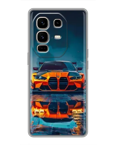 Чохол для Infinix Note 50 Pro Plus з картинкою «BMW — золота емблема» Чохол для Infinix Note 50 Pro Plus з картинкою «BMW — золота емблема»