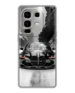 Чохол для Infinix Note 50 Pro Plus з картинкою «BMW — акварельний дрифт»