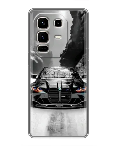 Чохол для Infinix Note 50 Pro Plus з картинкою «BMW — акварельний дрифт» Чохол для Infinix Note 50 Pro Plus з картинкою «BMW — акварельний дрифт»