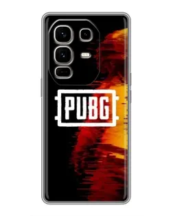 Чохол для Infinix Note 50 Pro Plus з картинкою «Яскравий логотип PUBG»