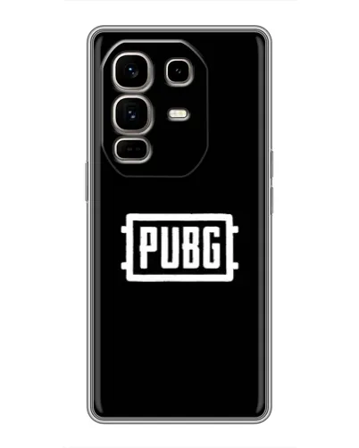 Чехол для Infinix Note 50 Pro Plus с картинкой «Лого BMW — металлический блеск»