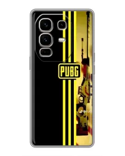 Чохол для Infinix Note 50 Pro Plus з картинкою «PUBG — камуфляжний шолом»