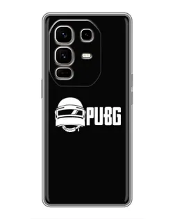 Чехол для Infinix Note 50 Pro Plus с картинкой «PUBG — классический лого»