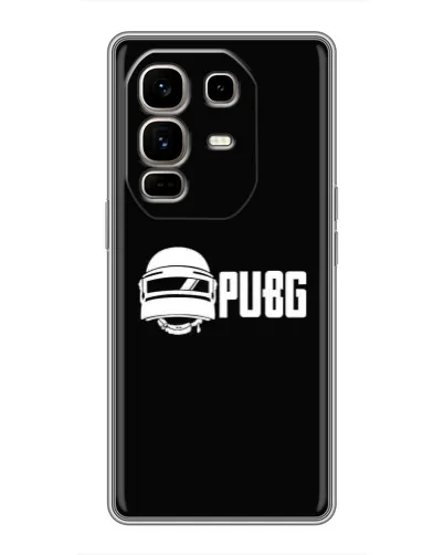 Чехол для Infinix Note 50 Pro Plus с картинкой «PUBG — классический лого»