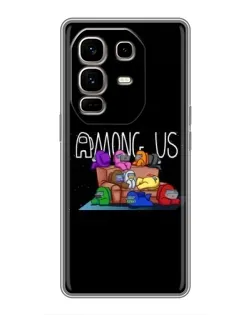 Чохол для Infinix Note 50 Pro Plus з картинкою «Логотип Among Us»