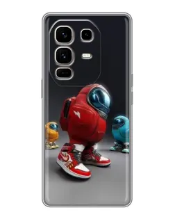 Чохол для Infinix Note 50 Pro Plus з картинкою «Among Us — 3D стиль»