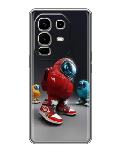 Чохол для Infinix Note 50 Pro Plus з картинкою «Among Us — 3D стиль»
