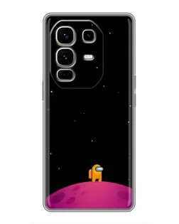 Чохол для Infinix Note 50 Pro Plus з картинкою «Самотній герой на планеті»