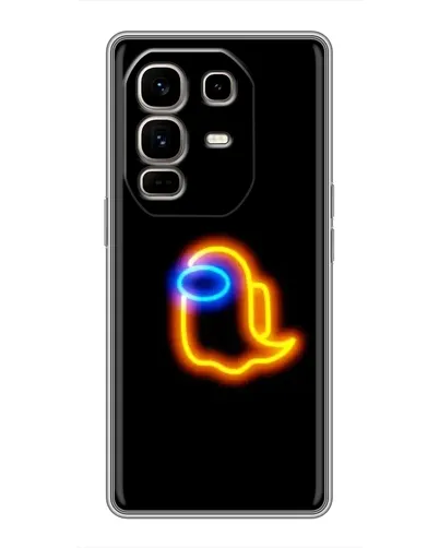 Чохол для Infinix Note 50 Pro Plus з картинкою «Among Us неонове сяйво»