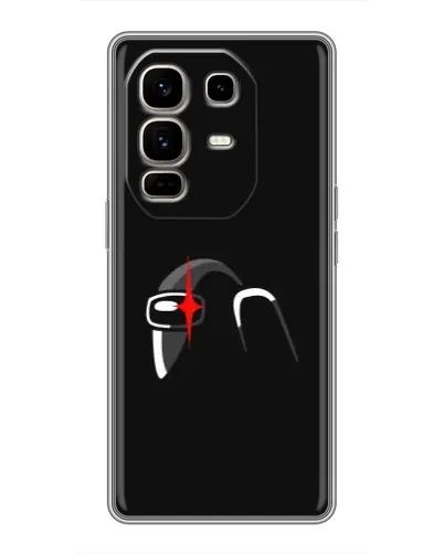 Чохол для Infinix Note 50 Pro Plus з картинкою «Among Us шолом»