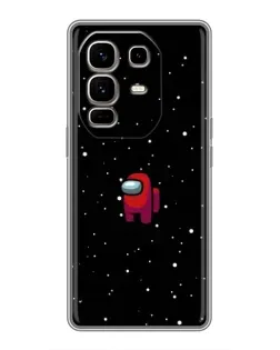 Чохол для Infinix Note 50 Pro Plus з картинкою «Червоний Among Us»