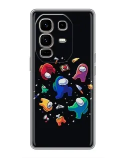 Чохол для Infinix Note 50 Pro Plus з картинкою «Among Us космос»