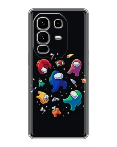 Чохол для Infinix Note 50 Pro Plus з картинкою «Among Us космос»