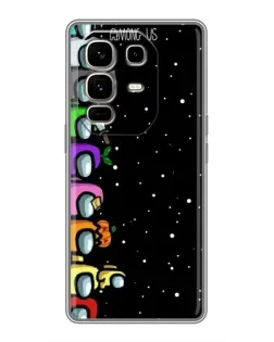 Чохол для Infinix Note 50 Pro Plus з картинкою «Команда Among Us»