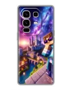 Чохол для Infinix Note 50 Pro Plus з картинкою «Стів та космос»